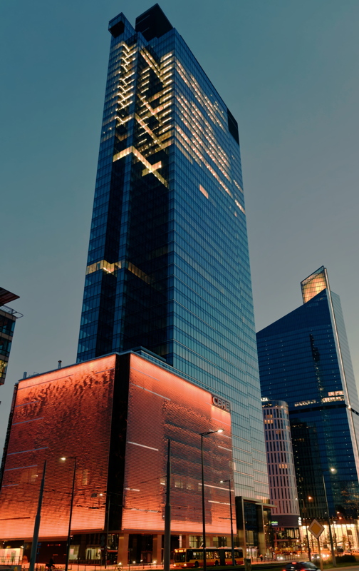 23 - Warsaw Unit, a 202-meter tall office skyscraper in Warsaw, Poland